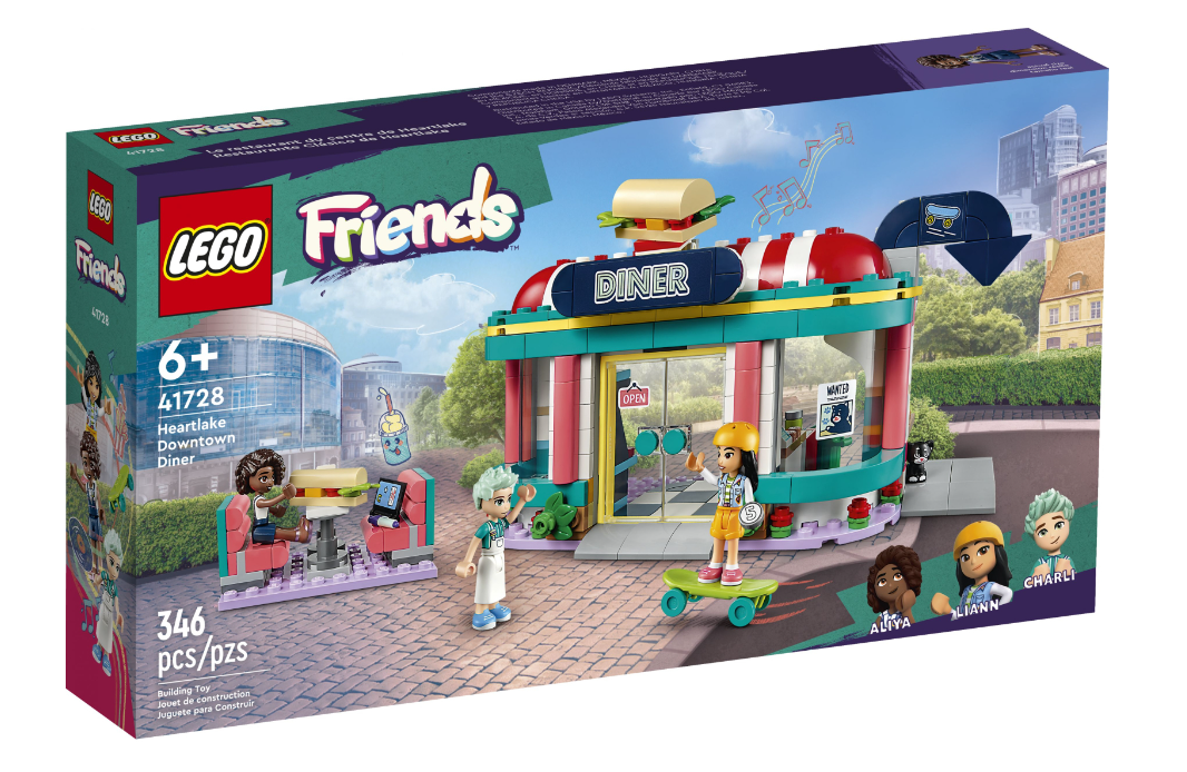 Конструктор Lego Friends Хартлейк Сіті: ресторанчик в центрі міста