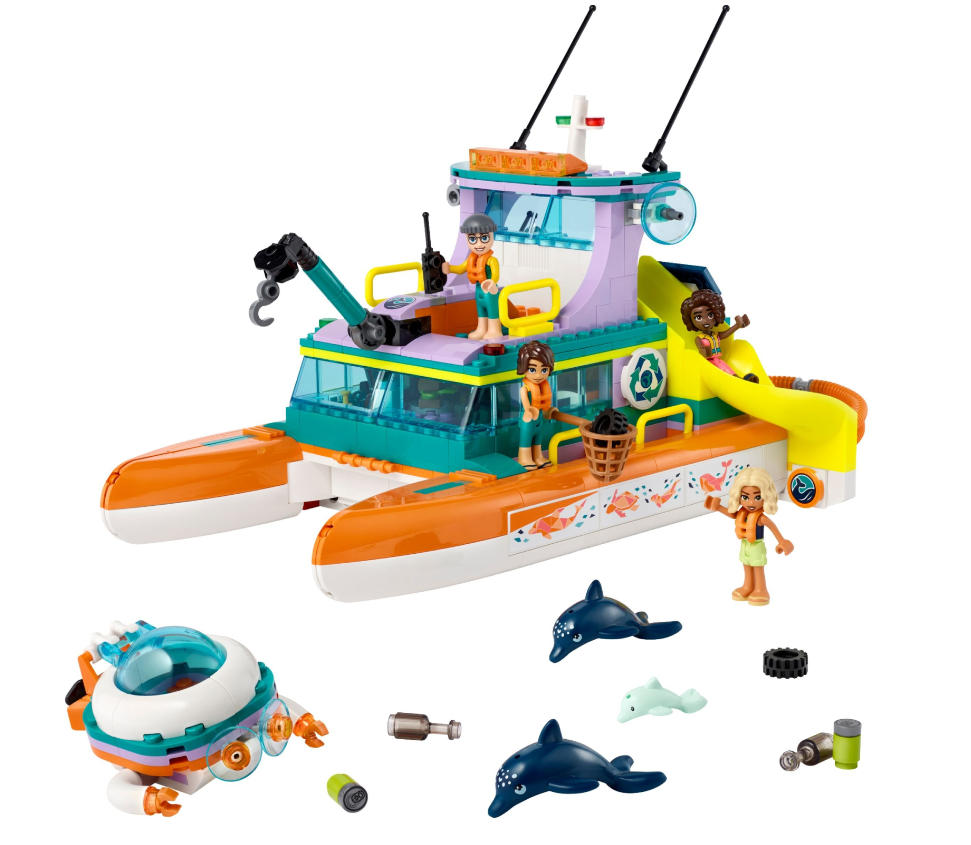 Конструктор Lego Friends Човен морської рятувальної бригади фото №2