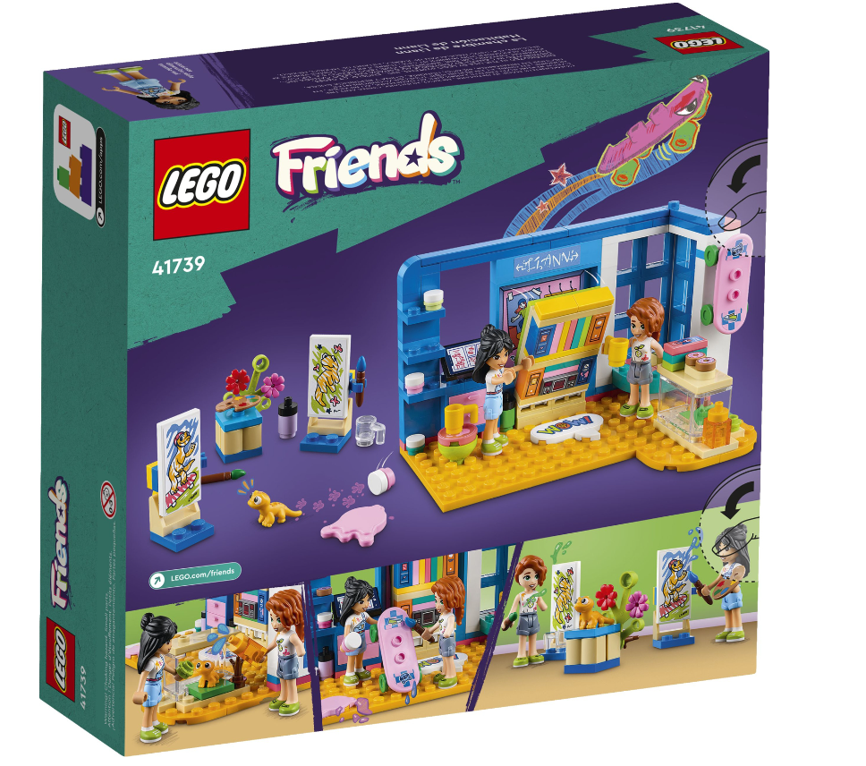 Конструктор Lego Friends Кімната Ліан фото №9