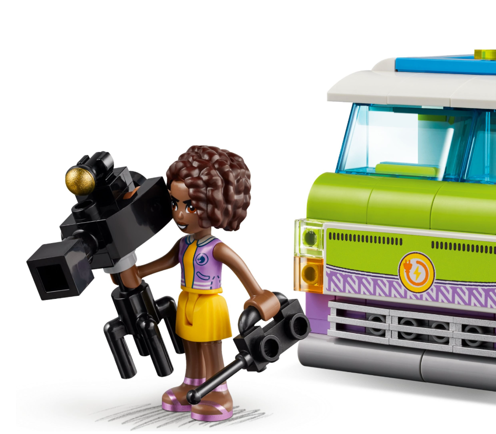 Конструктор Lego Friends Фургон редакції новин фото №4