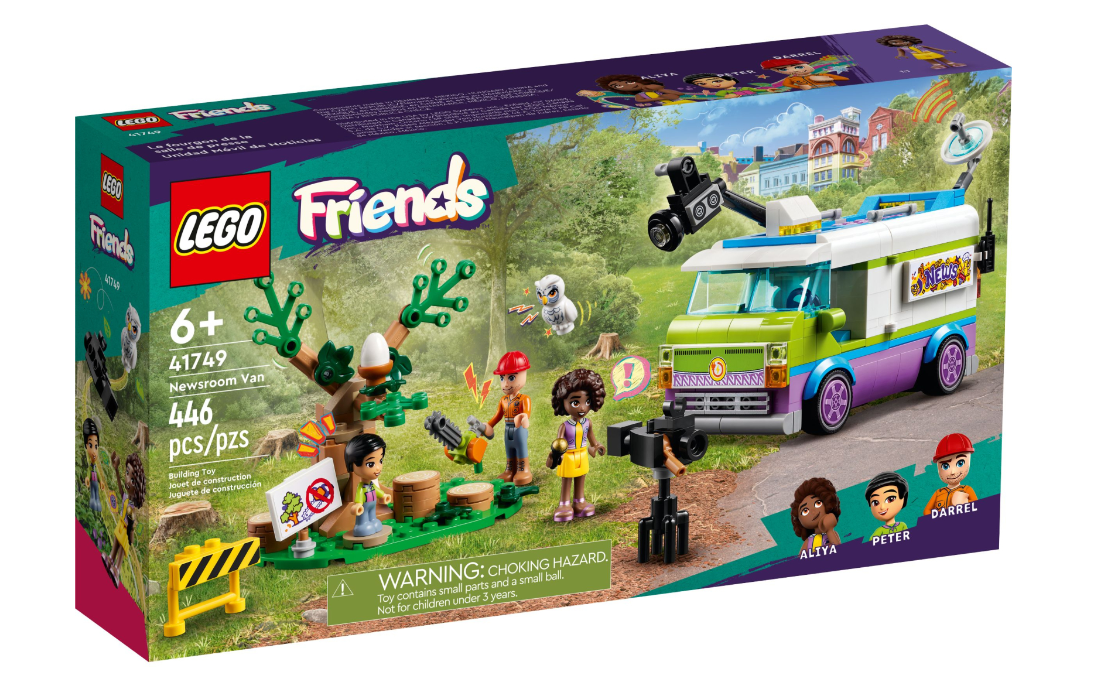 Конструктор Lego Friends Фургон редакції новин