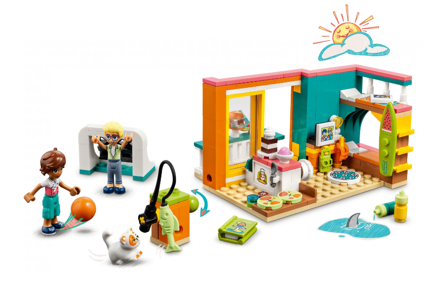 Конструктор Lego Friends Кімната Лео фото №2