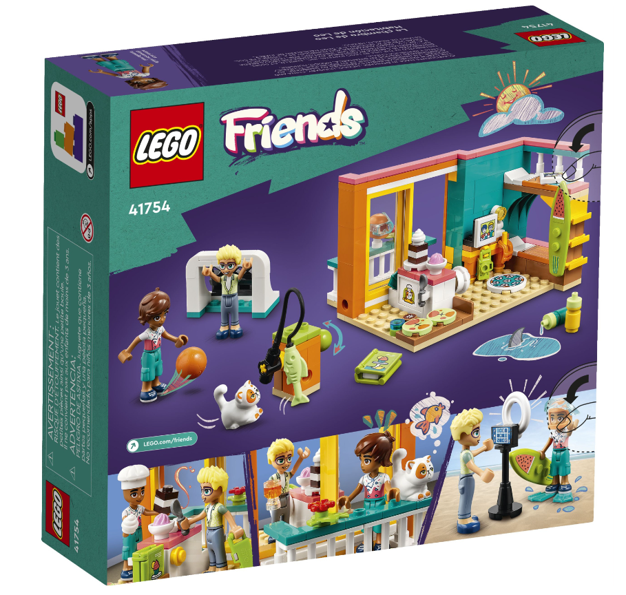 Конструктор Lego Friends Кімната Лео фото №3