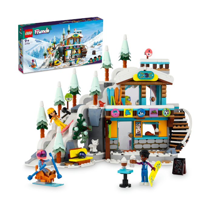 Конструктор Lego Friends Святкова гірськолижна траса й кафе фото №2
