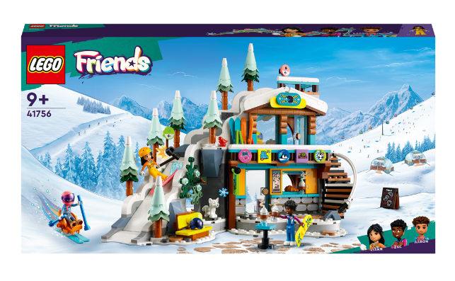 Конструктор Lego Friends Святкова гірськолижна траса й кафе