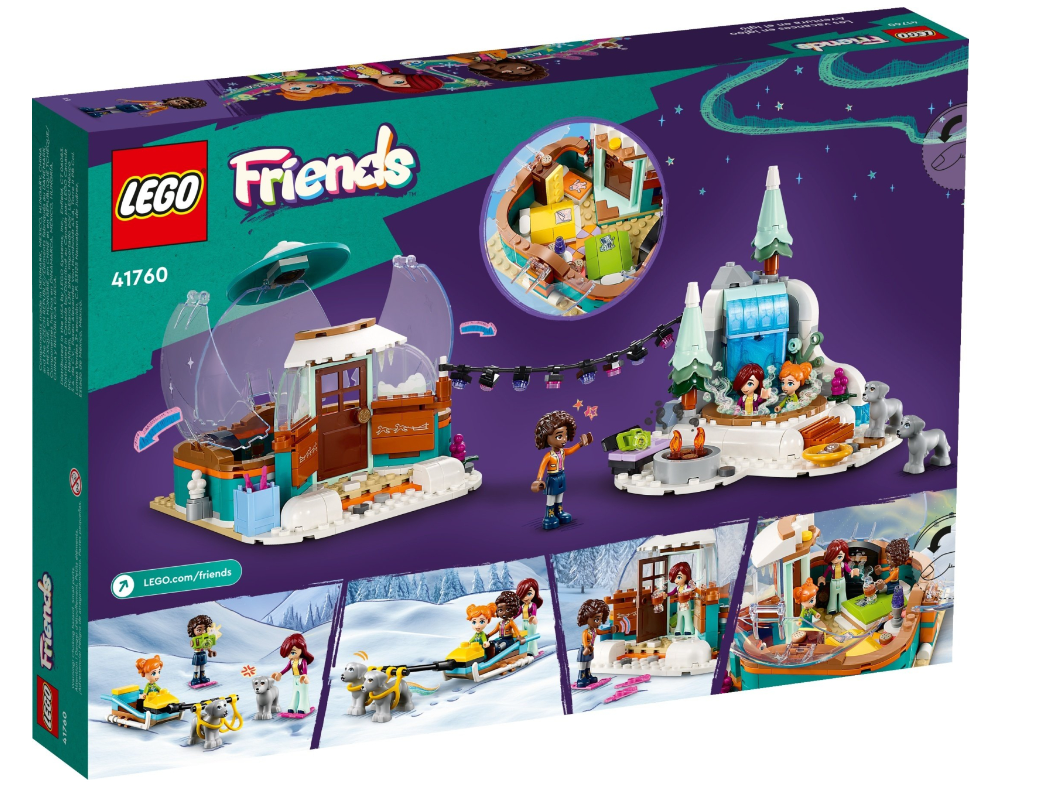 Конструктор Lego Friends Святкові пригоди в іглу фото №7