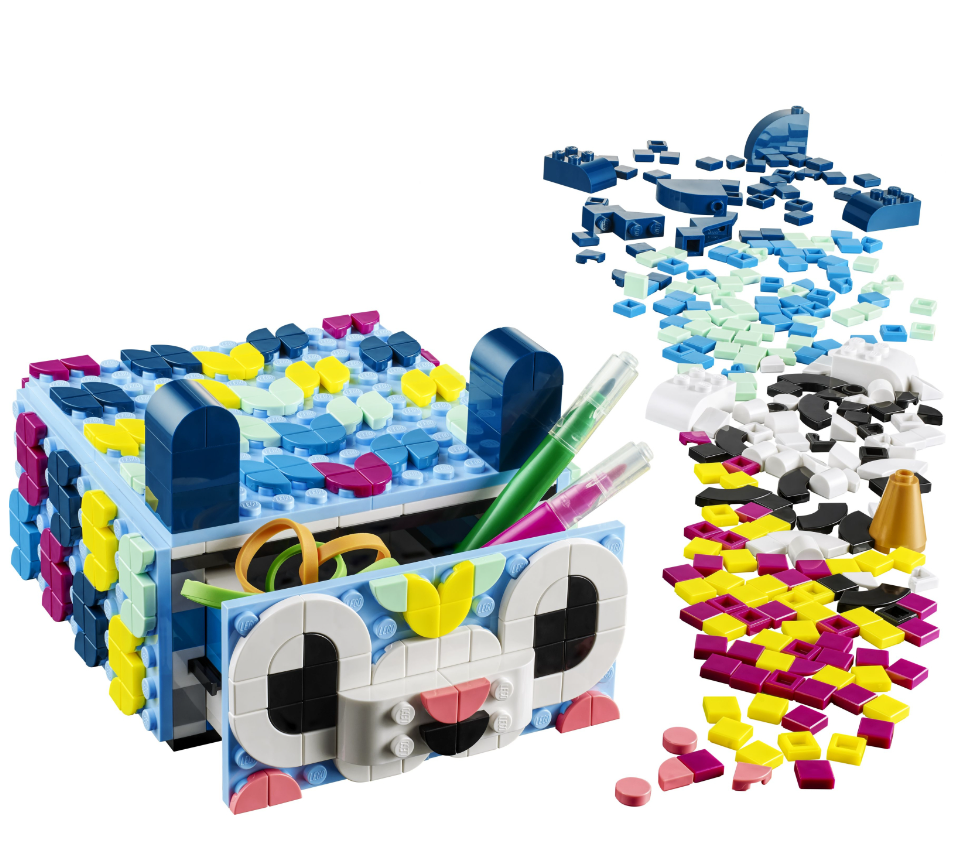 Конструктор Lego DOTS Креативний ящик «Тварини» фото №2