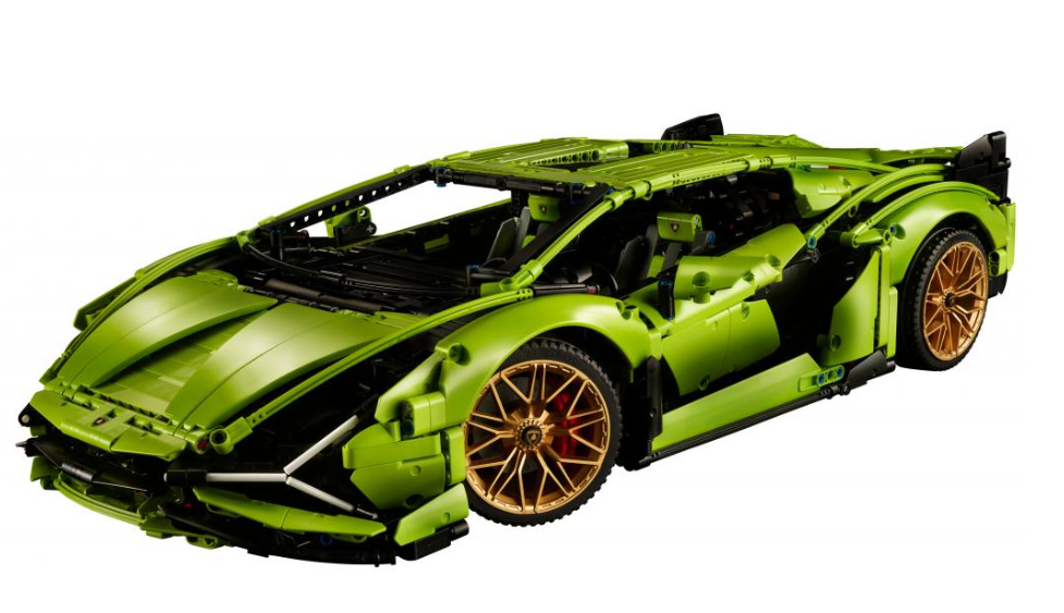 Конструктор Lego Technic Lamborghini Sian FKP 37 фото №9