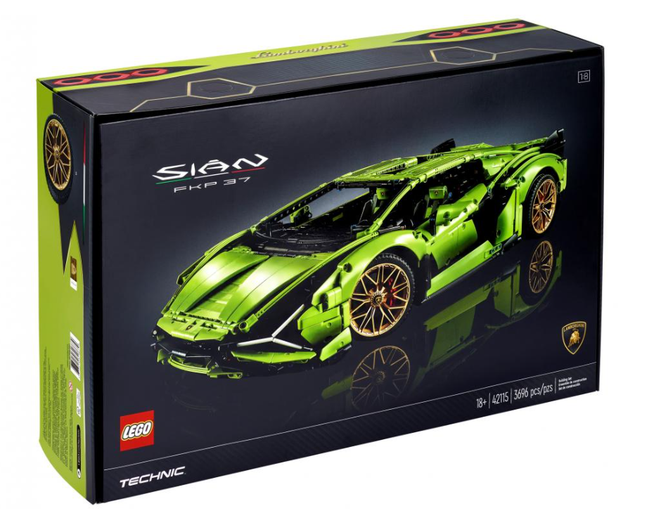Конструктор Lego Technic Lamborghini Sian FKP 37