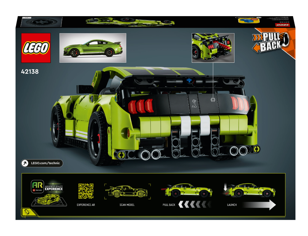 Конструктор Lego Technic Ford Mustang Shelby® GT® фото №4
