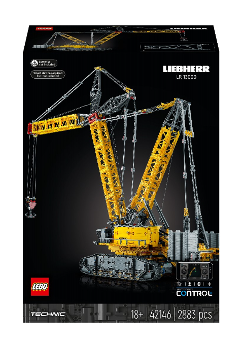 Конструктор Lego Technic Гусеничний підйомний кран Liebherr LR 13000
