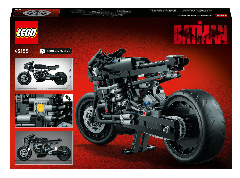 Конструктор Lego Technic БЕТМЕН: БЕТЦИКЛ фото №5