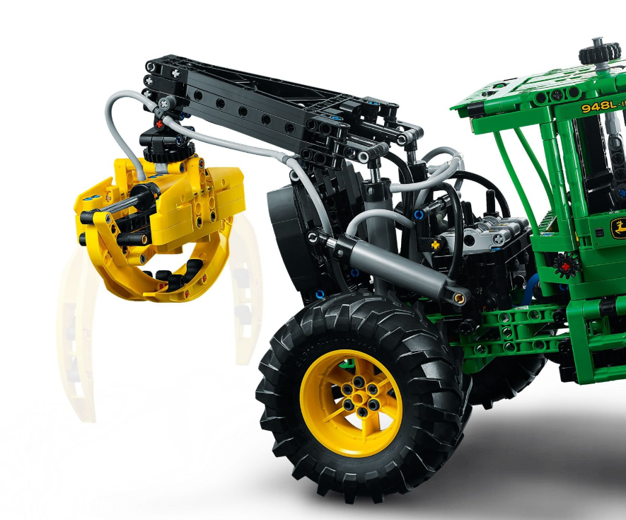 Конструктор Lego Technic Трелювальний трактор «John Deere» 948L-II фото №7