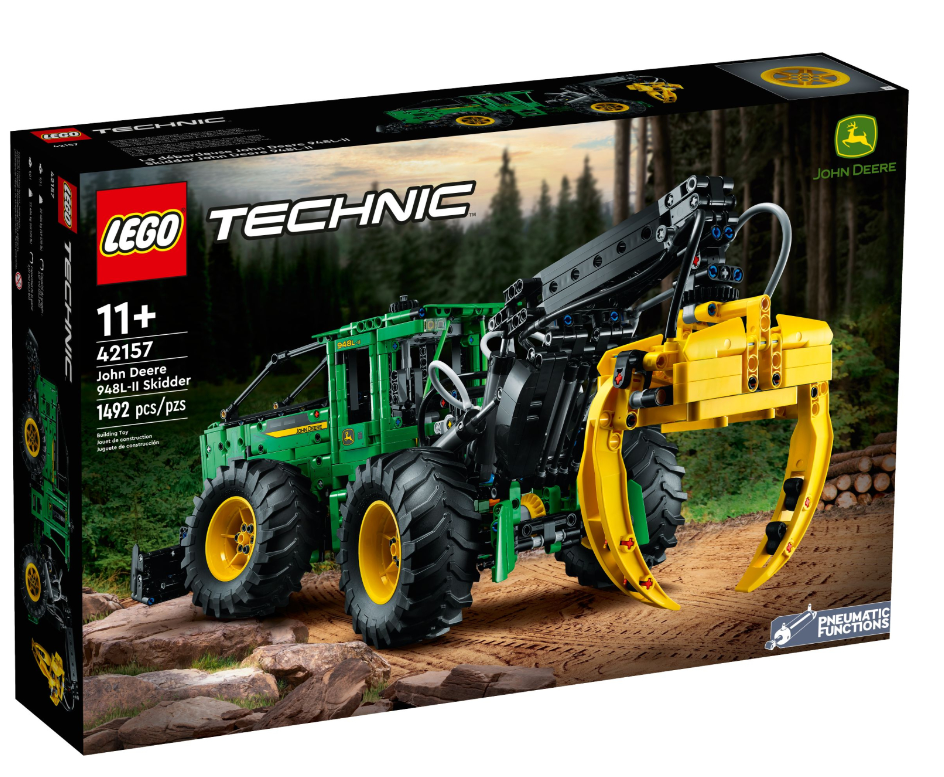 Конструктор Lego Technic Трелювальний трактор «John Deere» 948L-II