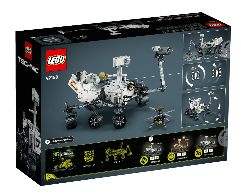 Конструктор Lego Technic Місія NASA Марсохід «Персеверанс» фото №7