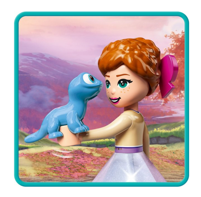 Конструктор Lego Disney Двір замку Анни фото №6