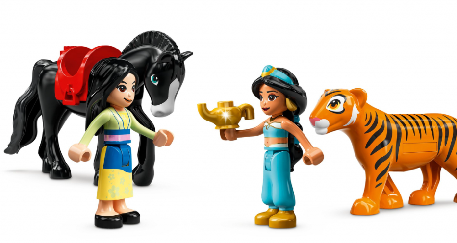 Конструктор Lego Disney Пригоди Жасмін та Мулан фото №3