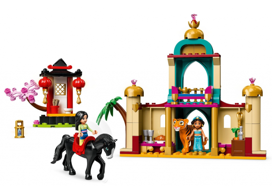 Конструктор Lego Disney Пригоди Жасмін та Мулан фото №2