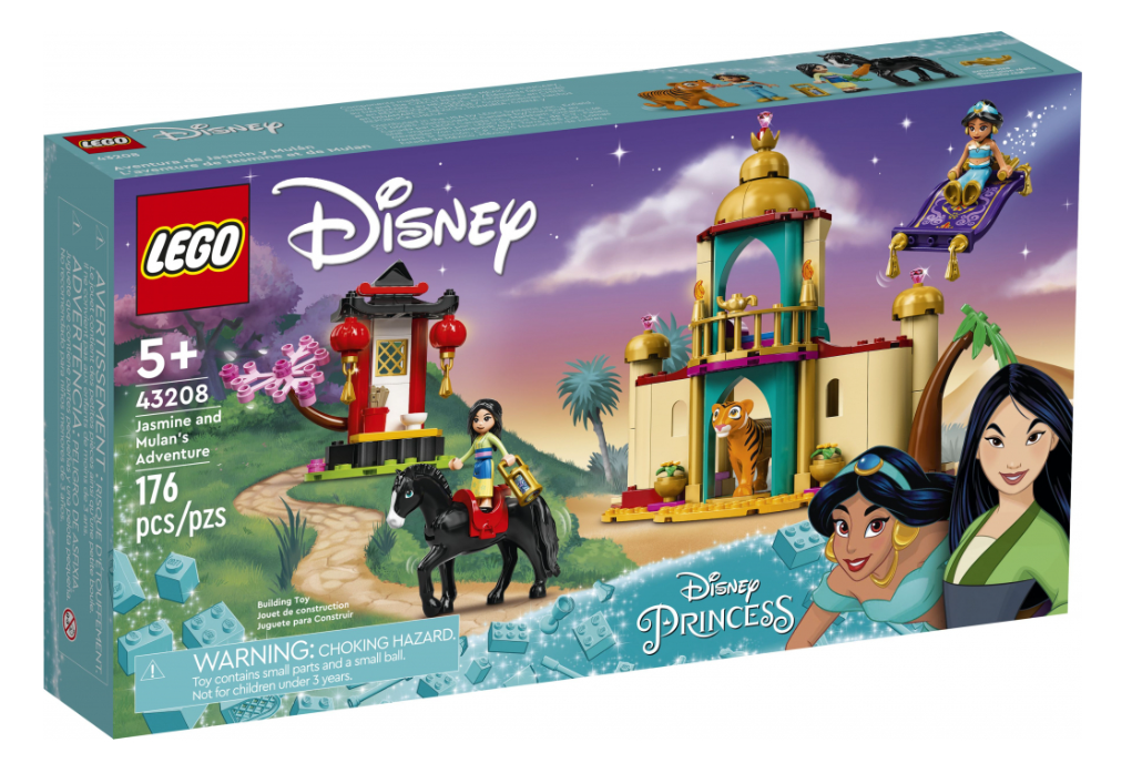 Конструктор Lego Disney Пригоди Жасмін та Мулан