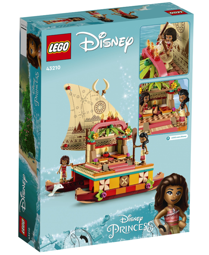 Конструктор Lego Disney Princess Пошуковий човен Ваяни фото №5