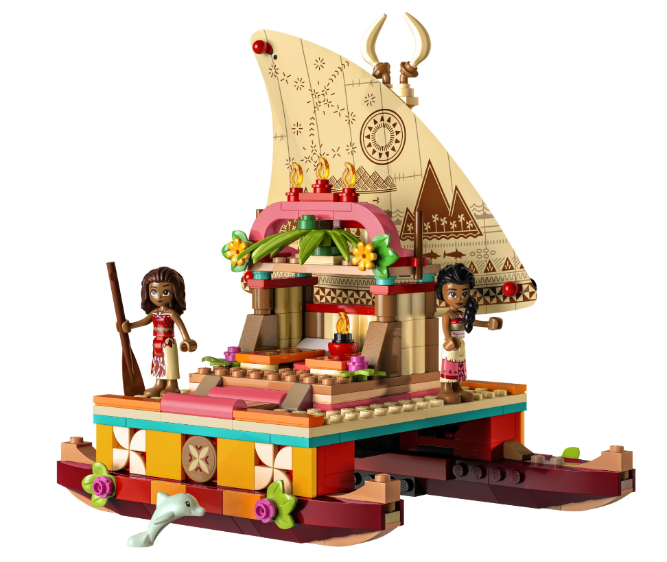 Конструктор Lego Disney Princess Пошуковий човен Ваяни фото №4