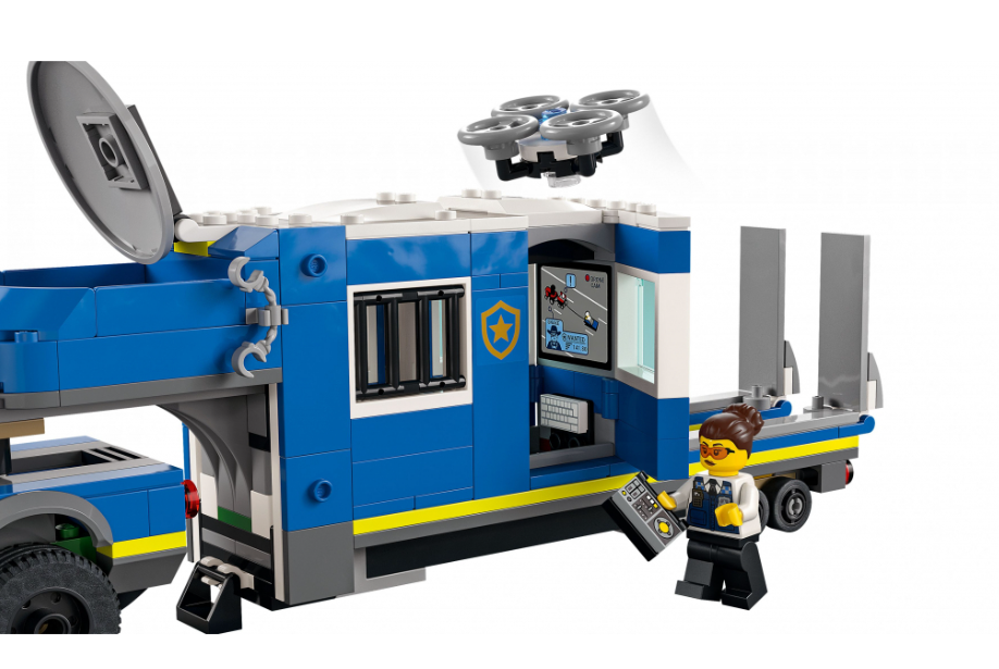 Конструктор Lego City Поліцейська вантажівка з мобільним центром керування фото №3