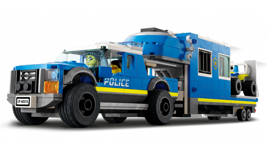 Конструктор Lego City Поліцейська вантажівка з мобільним центром керування фото №5
