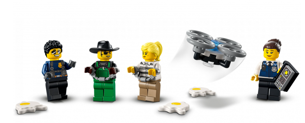 Конструктор Lego City Поліцейська вантажівка з мобільним центром керування фото №6
