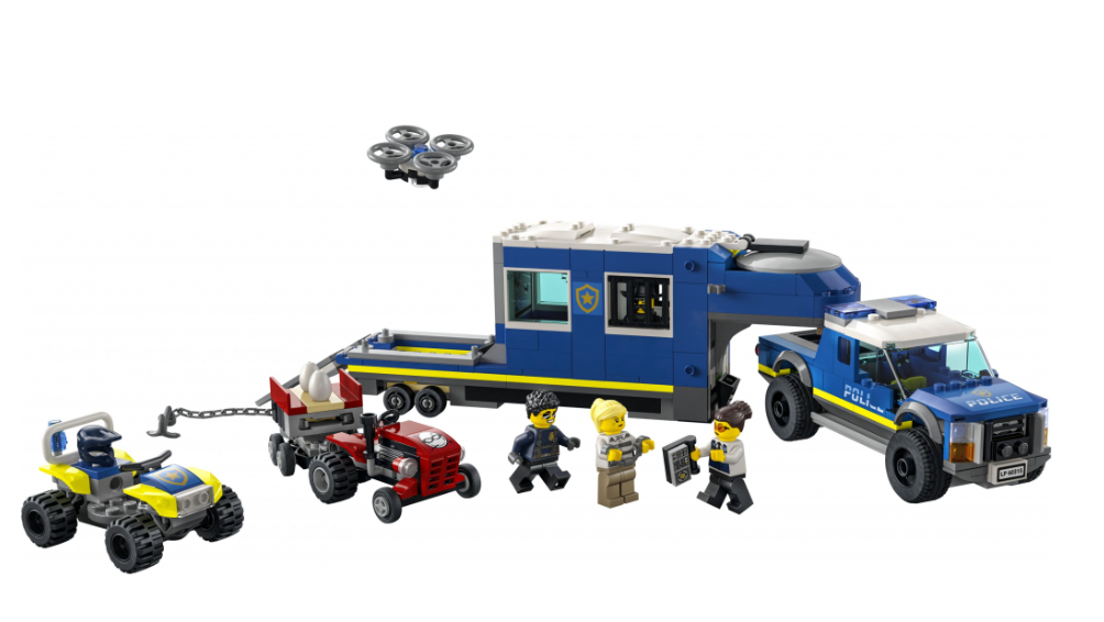 Конструктор Lego City Поліцейська вантажівка з мобільним центром керування фото №2