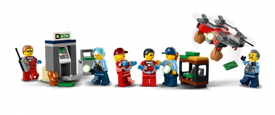 Конструктор Lego City Погоня поліції в банку фото №8
