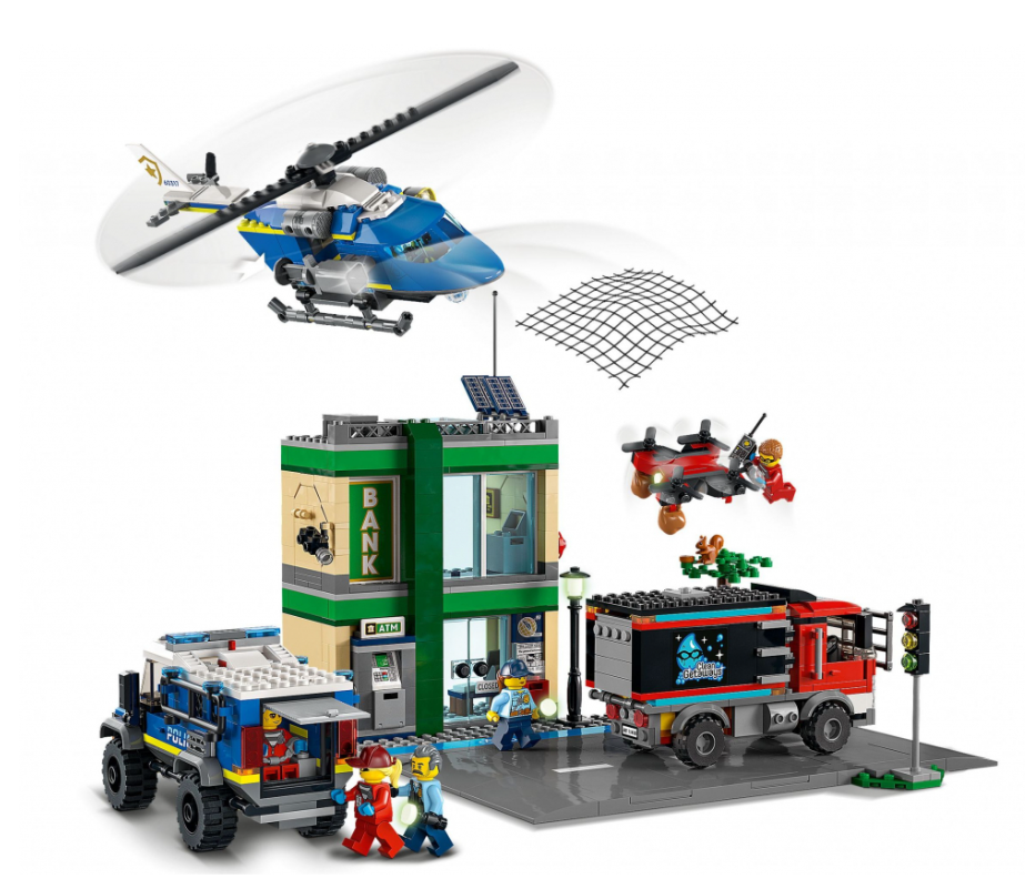 Конструктор Lego City Погоня поліції в банку фото №4