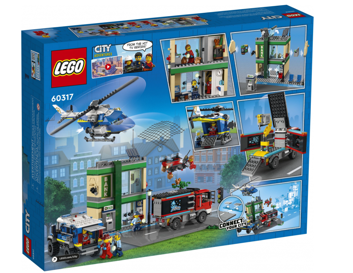 Конструктор Lego City Погоня поліції в банку фото №7