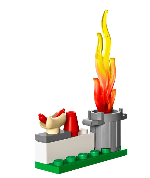 Конструктор Lego City Fire Пожежний гелікоптер фото №5