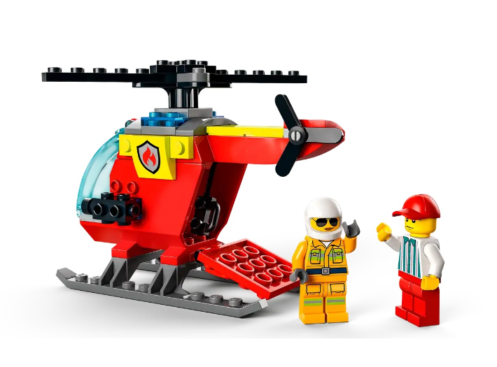 Конструктор Lego City Fire Пожежний гелікоптер фото №6