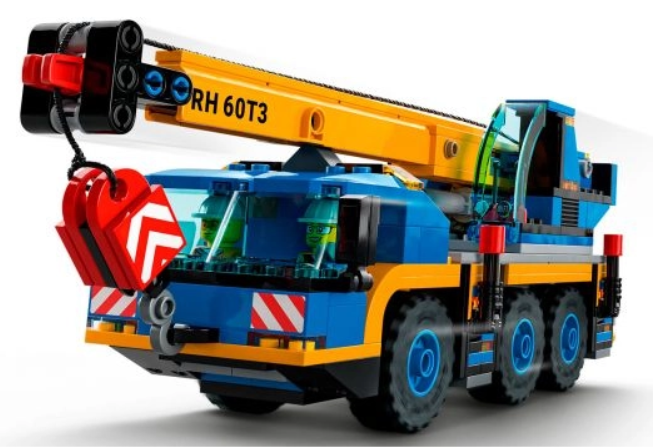 Конструктор Lego City Пересувний кран фото №5
