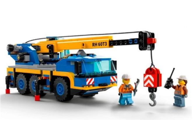 Конструктор Lego City Пересувний кран фото №2