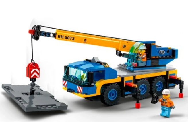 Конструктор Lego City Пересувний кран фото №3