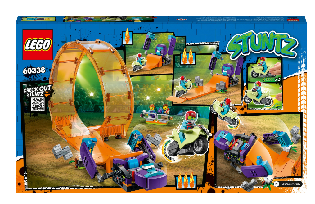 Конструктор Lego City Stuntz Каскадерська петля «Удар Шимпанзе» фото №3