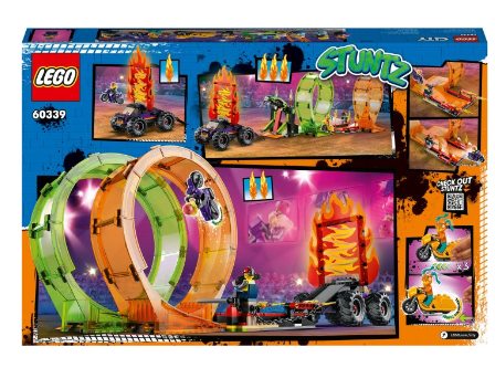 Конструктор Lego City Stuntz Подвійна петля каскадерської арени фото №3
