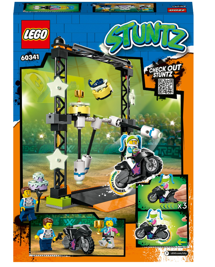 Конструктор Lego City Stuntz Каскадерське завдання «Нокдаун» фото №4