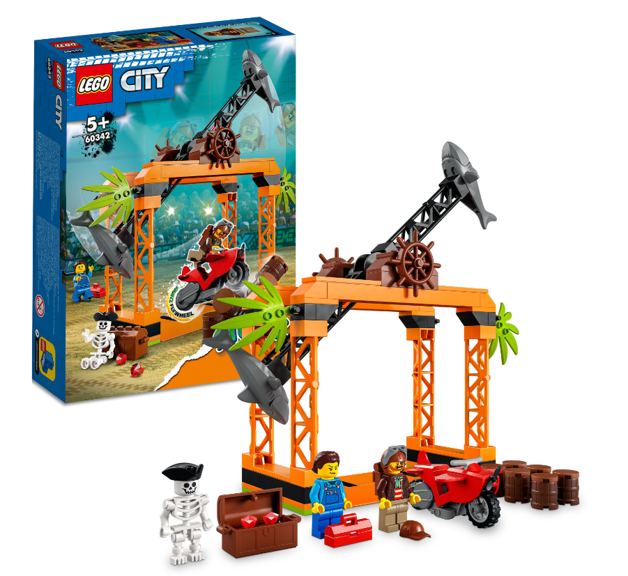 Конструктор Lego City Stuntz Каскадерське завдання «Напад Акули» фото №3