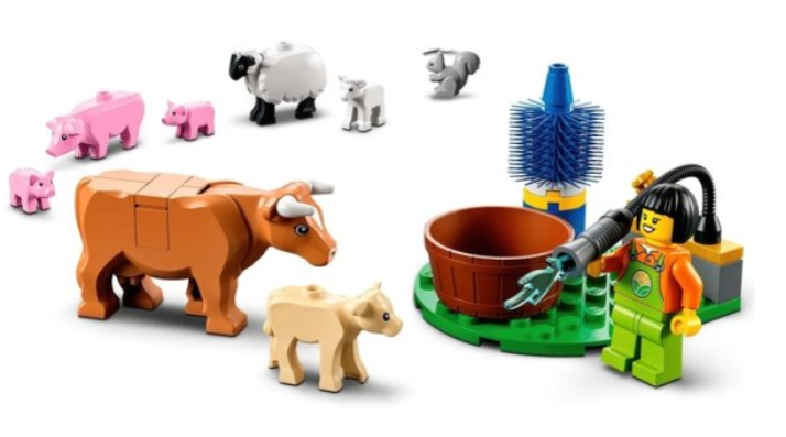 Конструктор Lego City Farm Тварини на фермі та у хліві фото №4