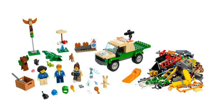 Конструктор Lego City Missions Місії порятунку диких тварин фото №2