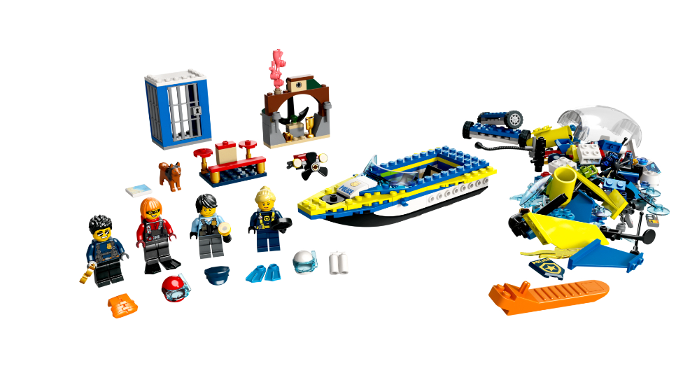 Конструктор Lego City Missions Детективні місії водної поліції фото №2
