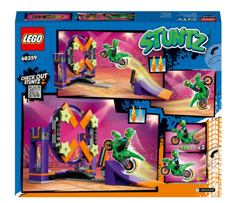Конструктор Lego City Stuntz Завдання із каскадерською рампою фото №4