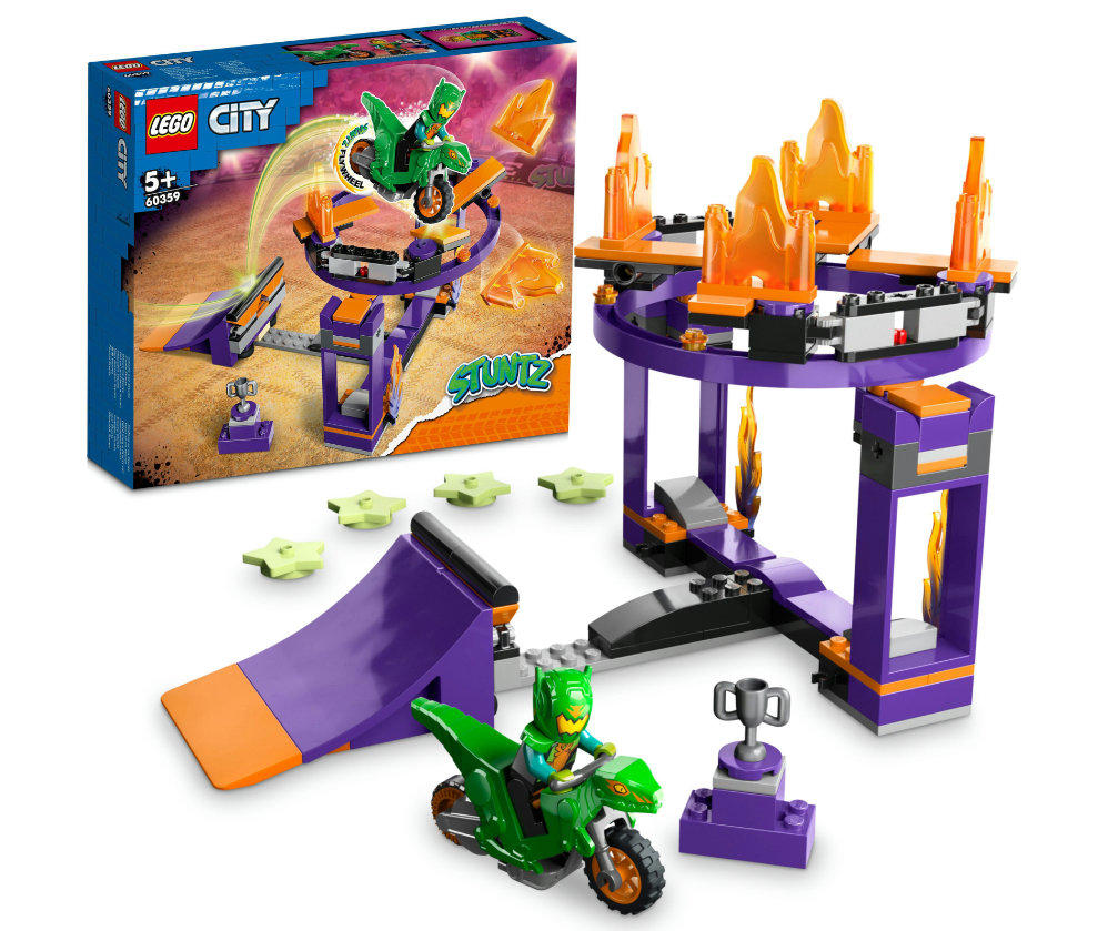 Конструктор Lego City Stuntz Завдання із каскадерською рампою фото №3