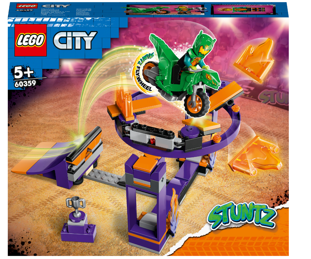Конструктор Lego City Stuntz Завдання із каскадерською рампою