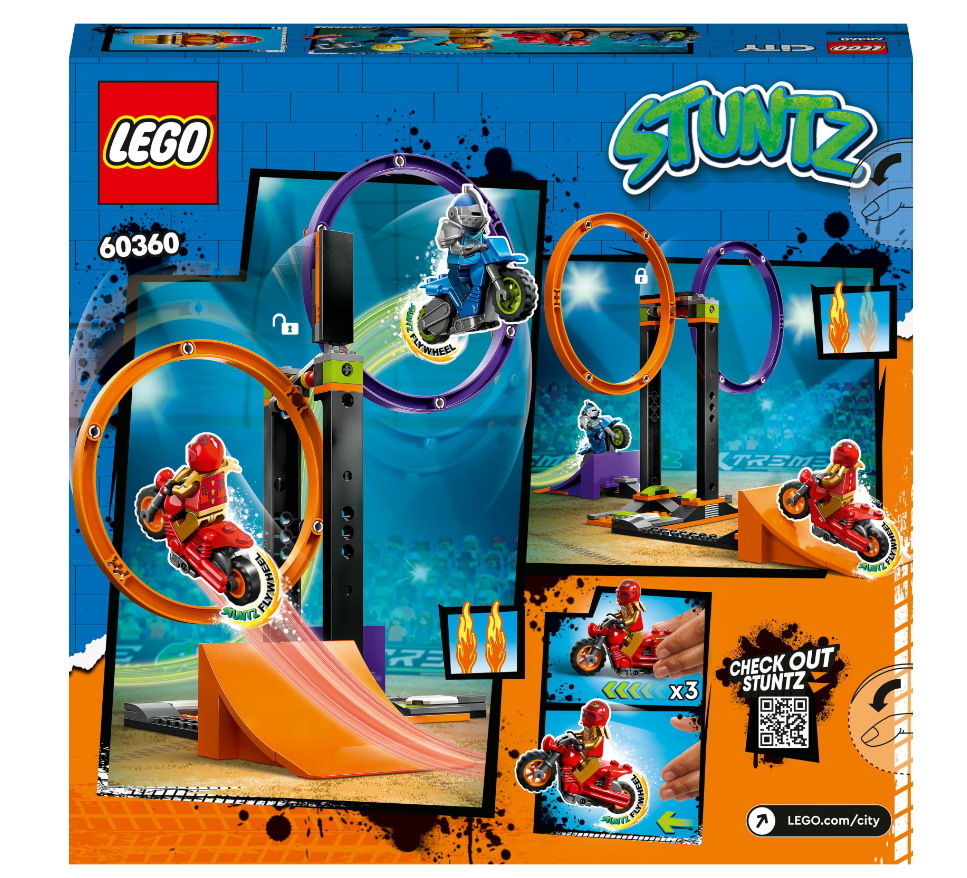 Конструктор Lego City Stuntz Каскадерське завдання із обертанням фото №4
