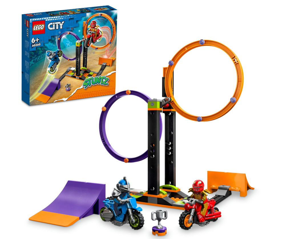 Конструктор Lego City Stuntz Каскадерське завдання із обертанням фото №3
