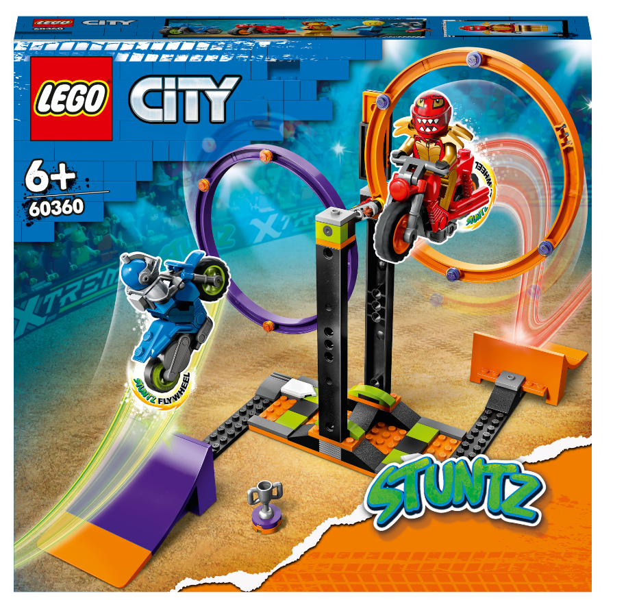 Конструктор Lego City Stuntz Каскадерське завдання із обертанням